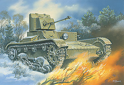 1/72　ソ連・XT-26 化学戦車 - ウインドウを閉じる