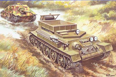 1/72　露・T-34戦車回収車