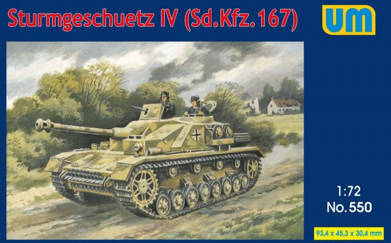 1/72　独・IV号突撃砲・Sd.kfz.167 - ウインドウを閉じる
