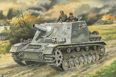 1/72　独・IV号突撃戦車ブルムベア初期型・Sd.kfz.166 - ウインドウを閉じる