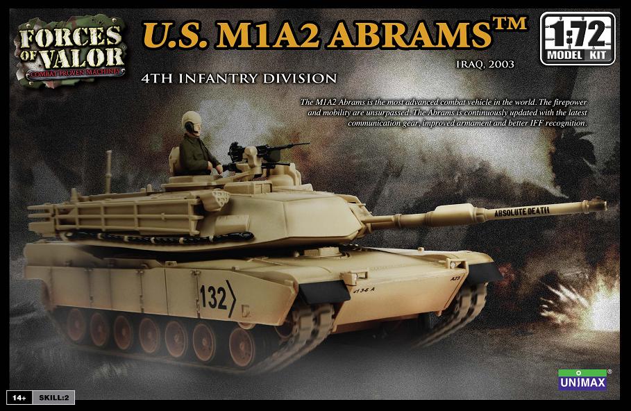 1/72　 M1A2エイブラムス アメリカ軍 イラク 2003年 - ウインドウを閉じる