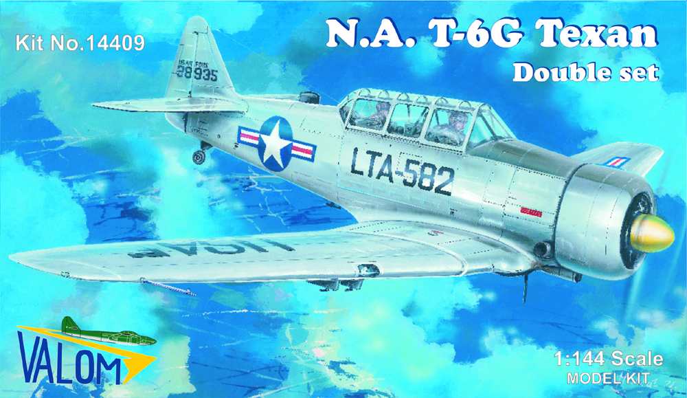 1/144　N.A. T-6G Texan - USAF (Korean War), Belgian AF, Italian A - ウインドウを閉じる