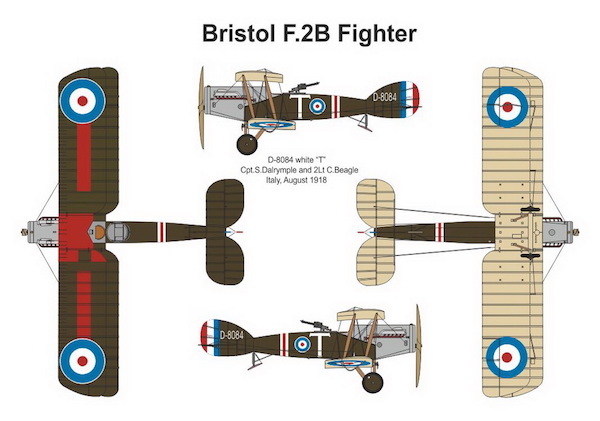 1/144　ブリストル F2B 2機セット　Bristoｌ F2B Fighte (double set) - ウインドウを閉じる
