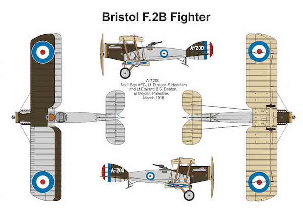 1/144　ブリストル F2B 2機セット　Bristoｌ F2B Fighte (double set) - ウインドウを閉じる