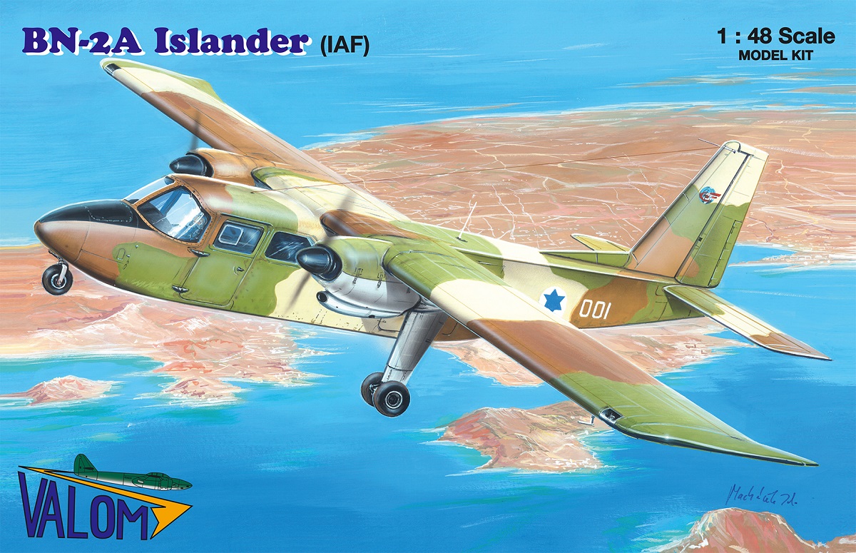 1/48 ブリテン・ノーマン BN-2A アイランダー 「イスラエル空軍」 - ウインドウを閉じる