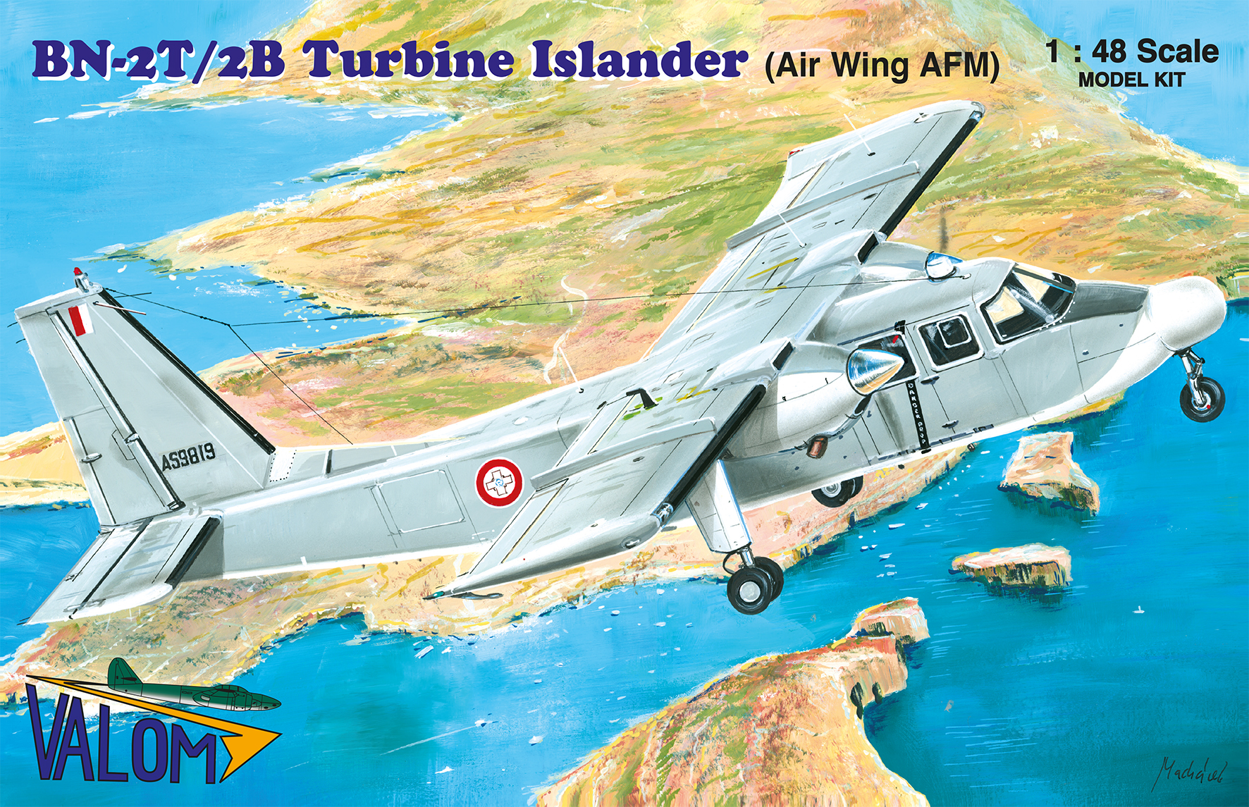 1/48 ブリテン・ノーマン BN-2T/2B アイランダー ｢マルタ軍航空部隊｣