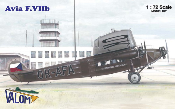 1/72 　アヴィア F.VIIb チェコスロバキア 旅客機 - ウインドウを閉じる