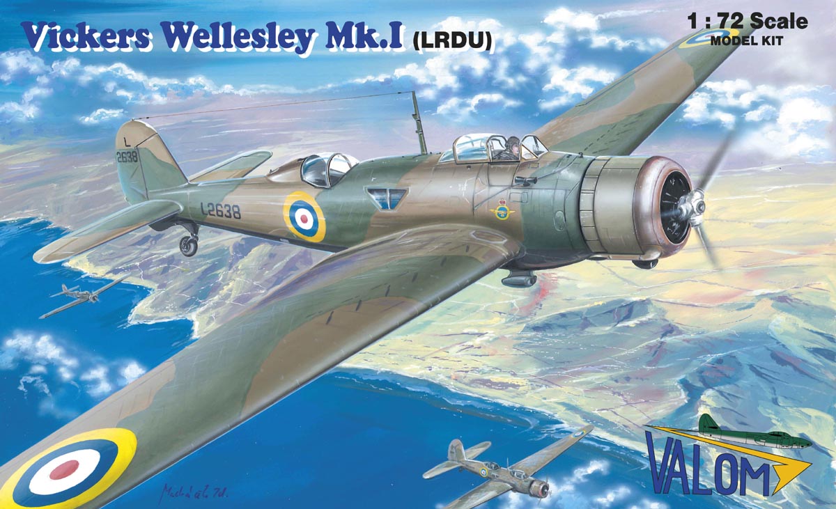 1/72　Vickers Wellesley Mk.I (LRDU) - ウインドウを閉じる