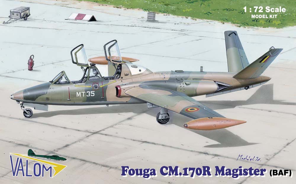 1/72　Fouga CM.170R Magister (BAF) - ウインドウを閉じる