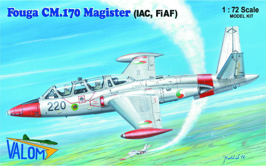 1/72　Fouga CM.170 Magister (IAC, FiAf) - ウインドウを閉じる