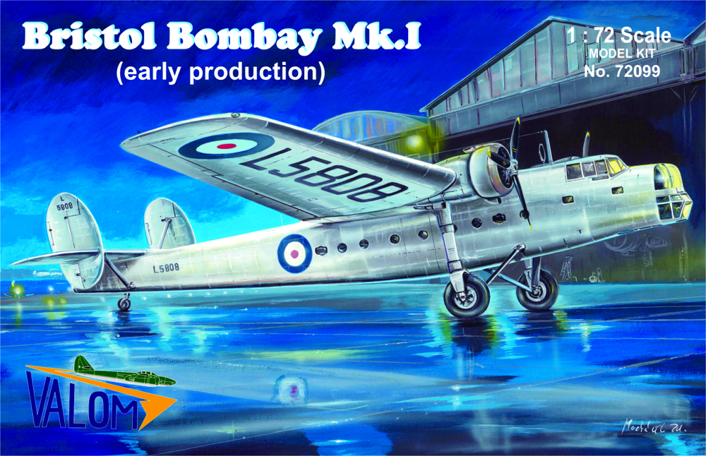 1/72　Bristol Bombay Mk.I (early production) - two marking of RAF - ウインドウを閉じる