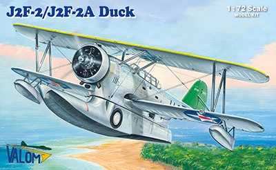 1/72　米・グラマンJ2F-2/J2F-2Aダック水陸両用機・改良型