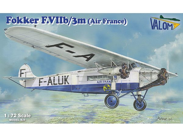 【予約する】　1/72 フォッカー F.Ⅶb/3mエールフランス