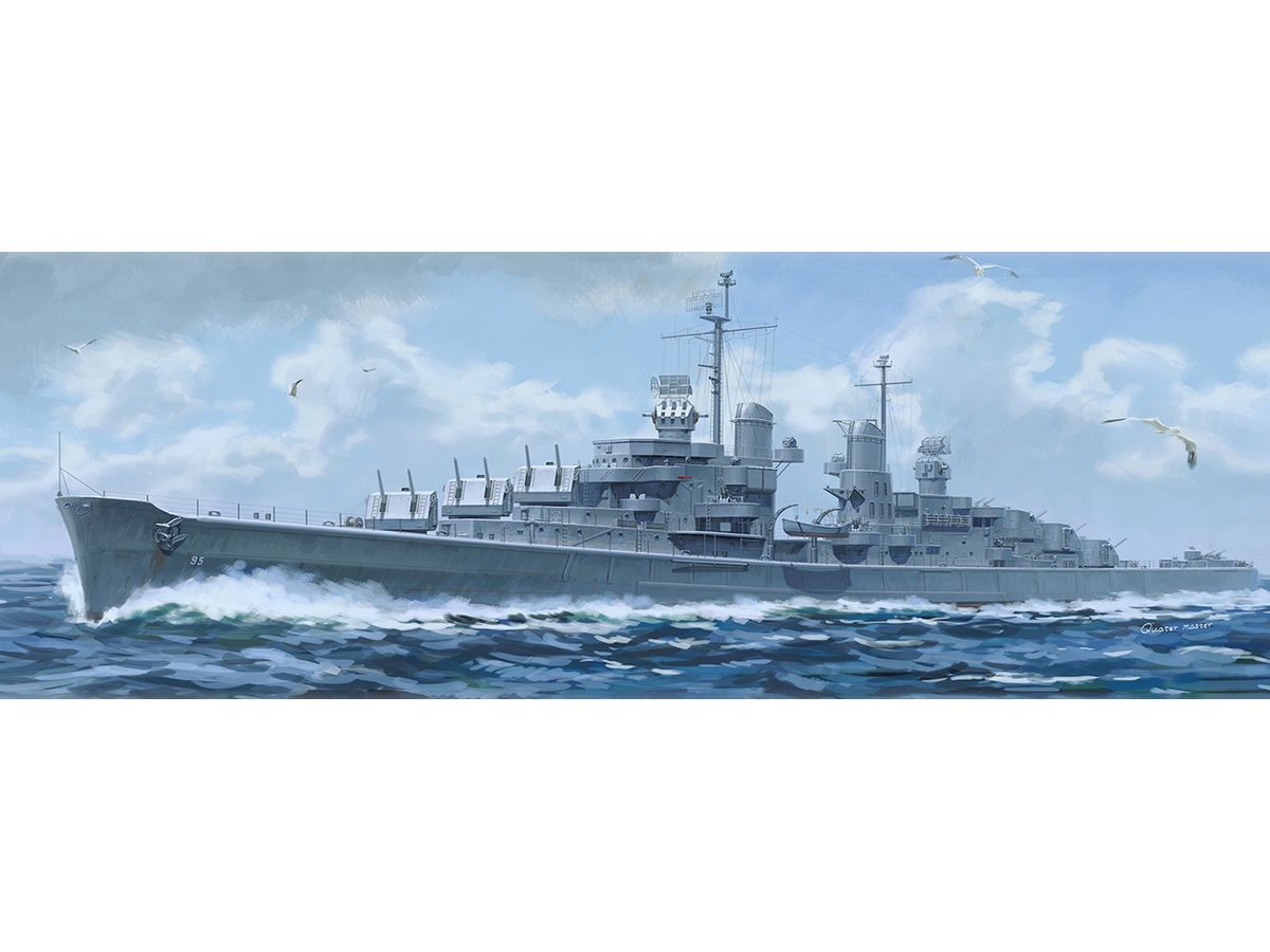 1/700 軽巡洋艦 USS オークランド CL-95 1945年 「通常版」