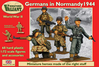 1/72　ドイツ陸軍歩兵セット ノルマンディ 1944 - ウインドウを閉じる