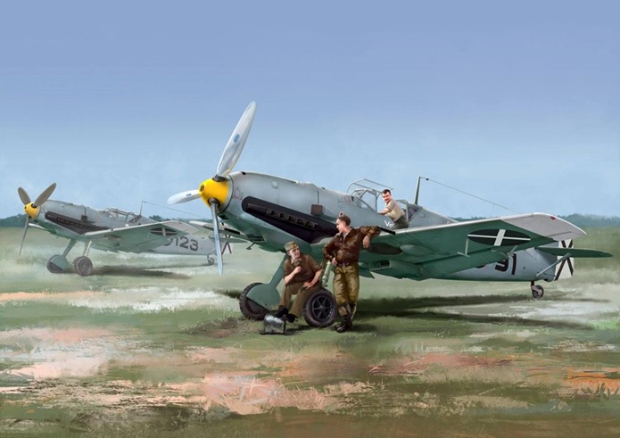 1/48 ｢コンドル軍団｣ Bf109E-1/3 デュアルコンボ リミテッドエディション