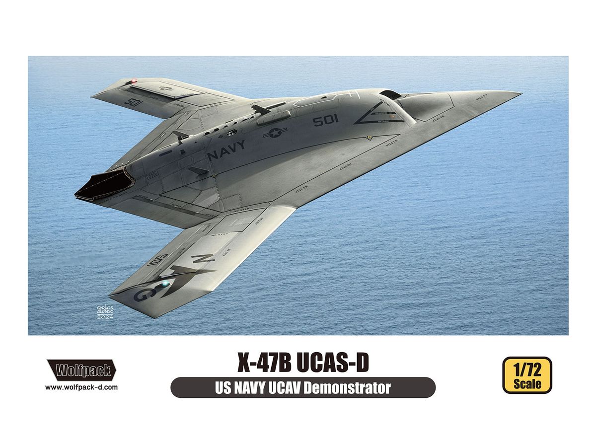【予約する】　1/72 X-47B UCAS-D (プレミアムエディションキット)