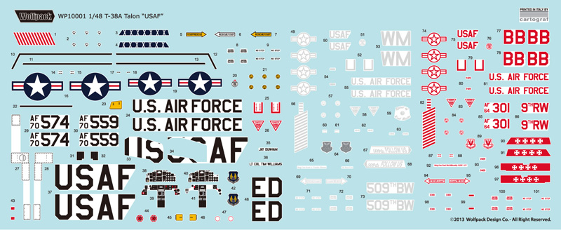 1/48 T-38A タロン USAF