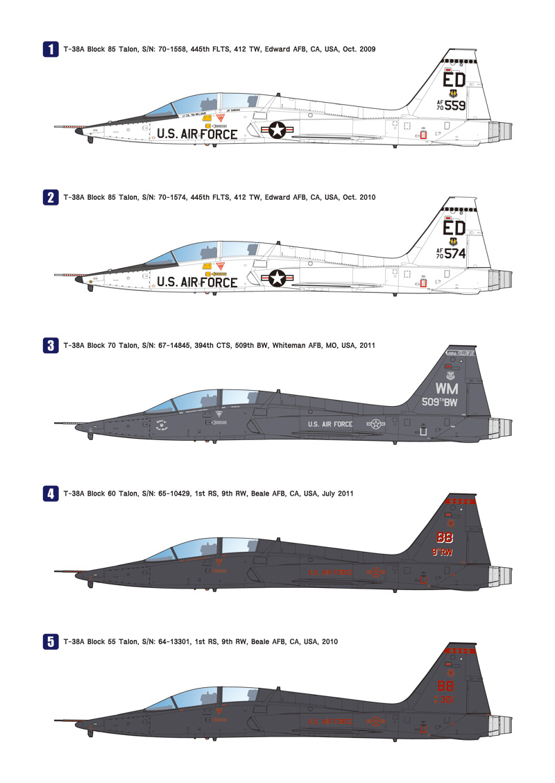 1/48 T-38A タロン USAF