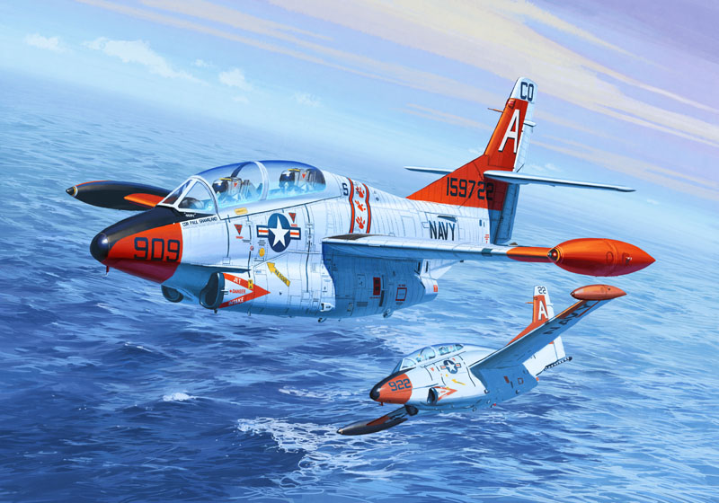 1/72 T-2C バックアイ 米海軍練習機