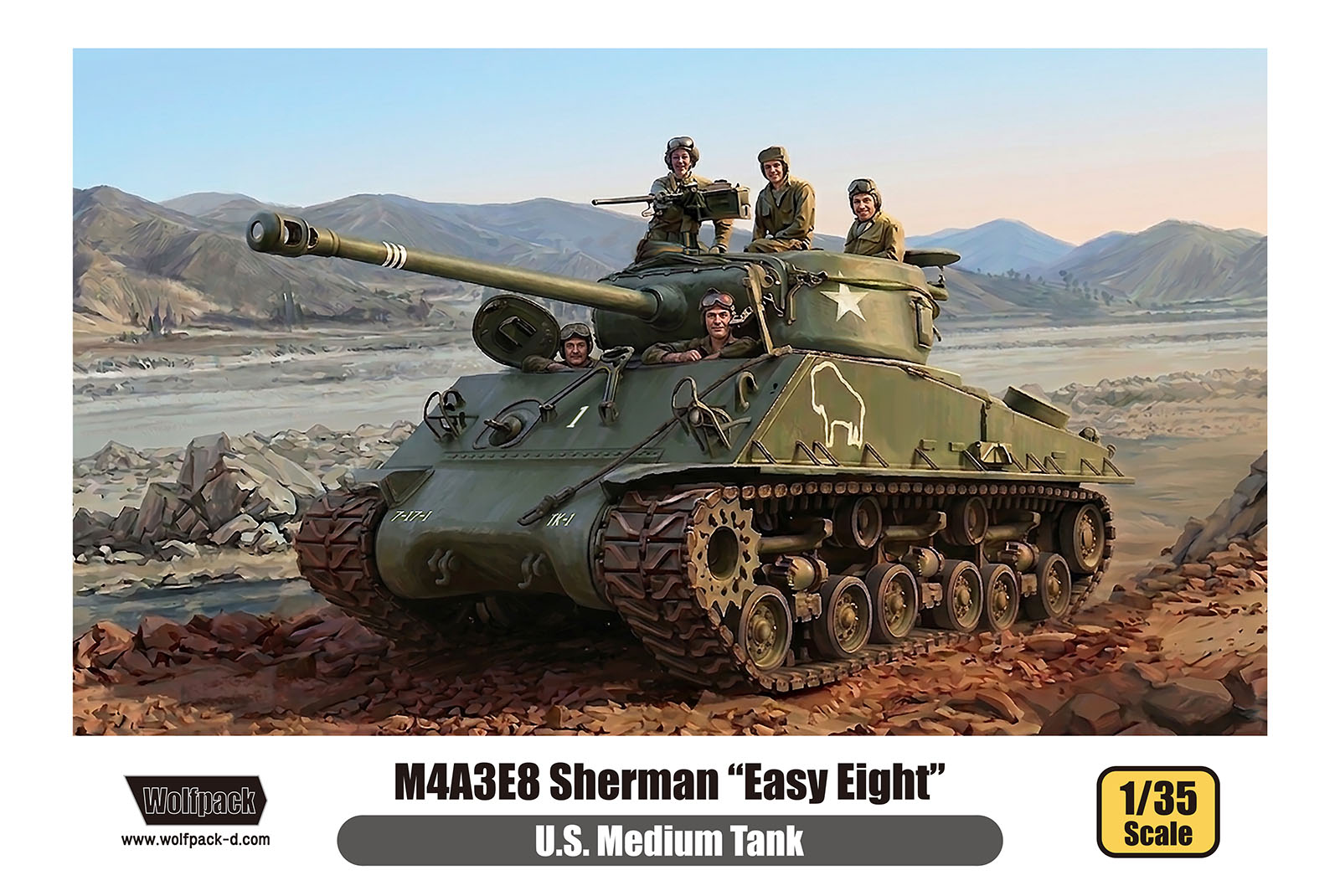 【予約する】　1/35 M4A3E8 シャーマン "イージーエイト" (プレミアムエディションキット)