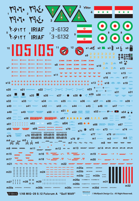 1/48 MiG-29 フルクラムA (9.12A) 湾岸戦争