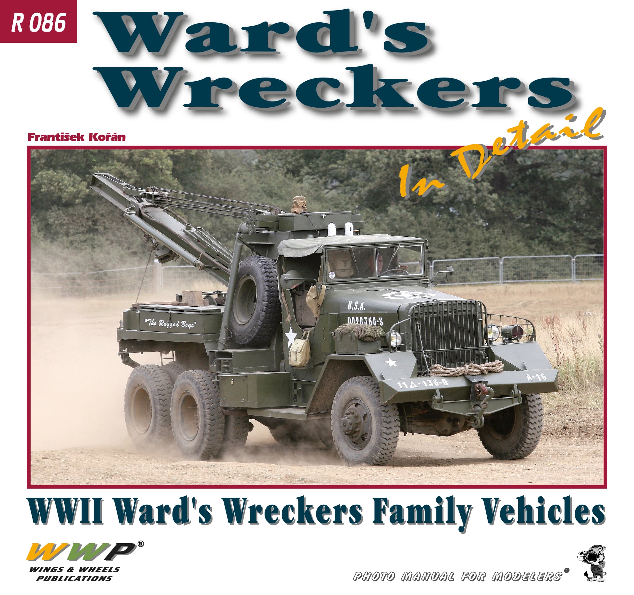 WWII アメリカ ワード重レッカー車 ディテール写真集