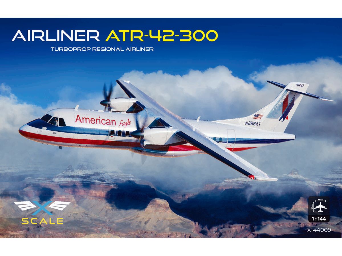 1/144 ATR-42-300ターボプロップ旅客機