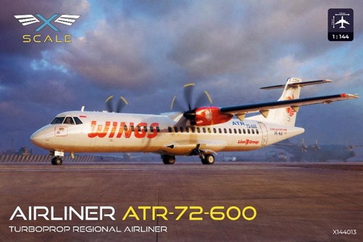 【予約する】　1/144 ATR-72-600 ターボプロップ旅客機
