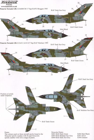1/48　Panavia Tornado GR.1/GR.1A Pt.1 (6)　　　　　　　　　