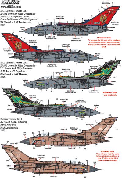 1/48　Panavia Tornado Special Schemes (3) Tornado GR.4 ZA461 XV(R - ウインドウを閉じる