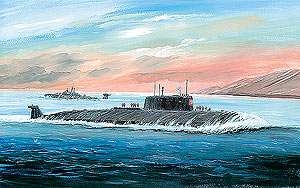 1/350 原子力潜水艦クルスク - ウインドウを閉じる