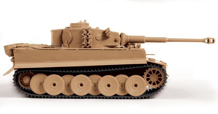 1/35　ドイツ重戦車 タイガーI 初期型 - ウインドウを閉じる