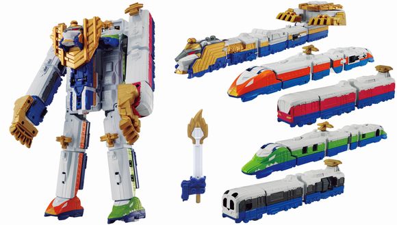 烈車合体 DXサファリガオー (バンダイ（BANDAI）)