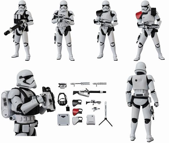 MAFEX FIRST ORDER STORMTROOPER（TM）（THE LAST JEDI Ver