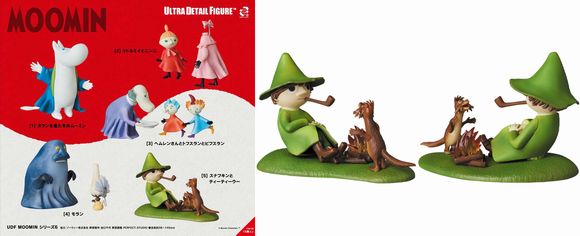 UDF MOOMIN シリーズ6 スナフキンとティーティーウー (メディコム 