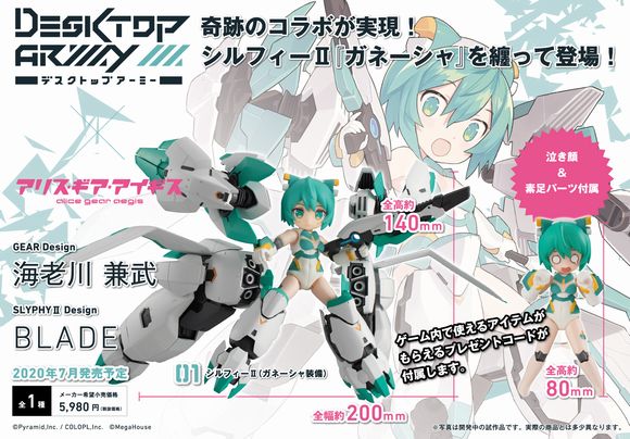 フォトレビュー】デスクトップアーミー 『アリス・ギア