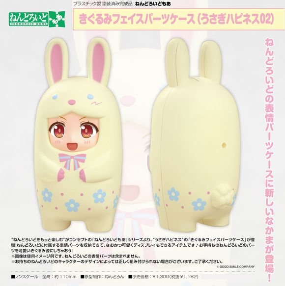 ねんどろいどもあ きぐるみフェイスパーツケース（うさぎ