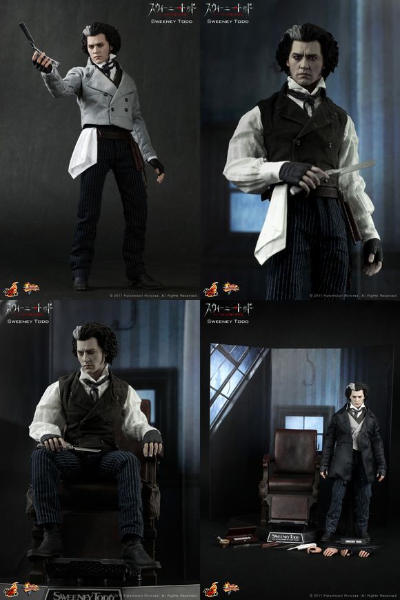 ホットトイズHOTTOYS フリート街の悪魔の理髪師 Sweeney Todd The