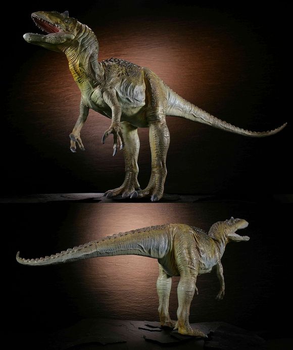 KAIYODO DINOTALES COLLECTION アロサウルス グリーン Allosaurus アロサウルス（グリーンカラー） (海洋堂（KAIYODO）)